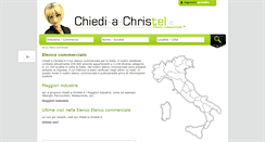Desktop Screenshot of chiedi-a-christel.it